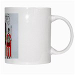 Big Foot 2 Romans White Coffee Mug Right