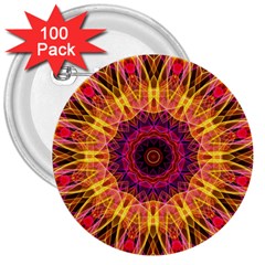 Gemstone Dream 3  Button (100 Pack) by Zandiepants