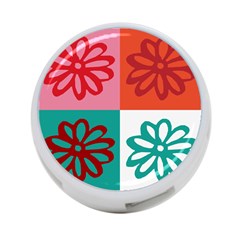 Flower 4-port Usb Hub (two Sides) by Siebenhuehner