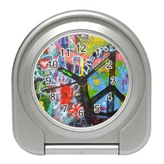 Prague Graffiti Desk Alarm Clock by StuffOrSomething