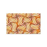 Sunny Organic Pinwheel Sticker 100 Pack (Rectangle) Front