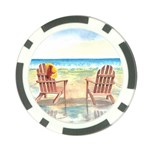 Time To Relax Poker Chip Back