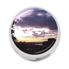  Sunset Over The Valley 4-port Usb Hub (one Side) by Majesticmountain