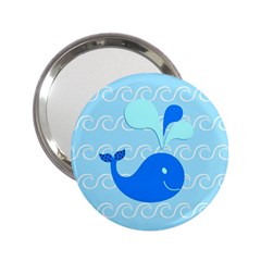 Playing In The Waves Handbag Mirror (2 25 ) by StuffOrSomething