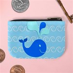 Playing In The Waves Coin Change Purse Back