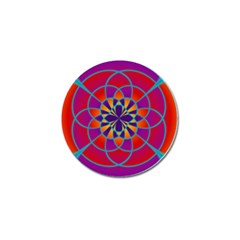 Mandala Golf Ball Marker by SaraThePixelPixie