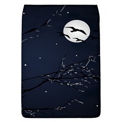 Night Birds And Full Moon Removable Flap Cover (small) by dflcprints