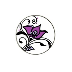 Awareness Flower Golf Ball Marker 10 Pack (for Hat Clip) by FunWithFibro