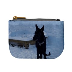 Snowy Gsd Coin Change Purse by StuffOrSomething