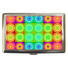 Rainbow Circles Cigarette Money Case by SaraThePixelPixie
