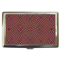 Trippy Tartan Cigarette Money Case by SaraThePixelPixie