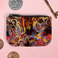Abstract 4 Coin Change Purse by icarusismartdesigns
