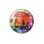 Ghost Dance Golf Ball Marker (for Hat Clip) Front