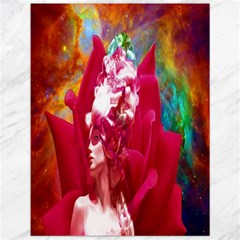 Star Flower Canvas 12  X 16  (unframed) by icarusismartdesigns