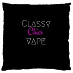 Classy Chics Vape  Standard Flano Cushion Case (Two Sides) Front