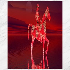 Riding At Dusk Canvas 16  X 20  (unframed) by icarusismartdesigns