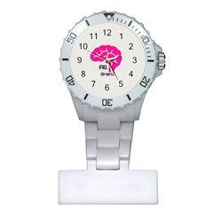 All Brains Leather  Nurses Watch by OCDesignss