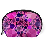 Pink Bling  Accessory Pouch (Large) Back