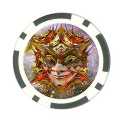 Star Clown Poker Chip by icarusismartdesigns