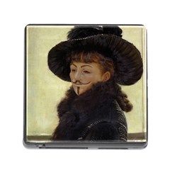 Kathleen Anonymous Ipad Memory Card Reader With Storage (square) by AnonMart