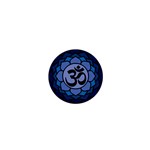 Ohm Lotus 01 1  Mini Button Front