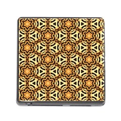 Faux Animal Print Pattern Memory Card Reader With Storage (square) by GardenOfOphir