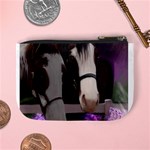 Two Horses Coin Change Purse Back