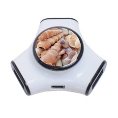 Sea Shells 3 Port Usb Hub by yoursparklingshop