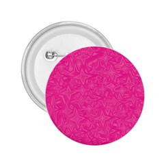 Abstract Stars In Hot Pink 2 25  Button by StuffOrSomething