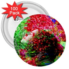 Summer Time 3  Button (100 Pack) by icarusismartdesigns