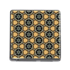 Faux Animal Print Pattern Memory Card Reader (square) by GardenOfOphir
