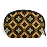 Faux Animal Print Pattern Accessory Pouches (Large)  Front