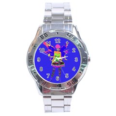 Fairy Punk Stainless Steel Men s Watch by icarusismartdesigns