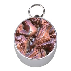 Wet Metal Structure Mini Silver Compasses by ImpressiveMoments