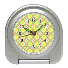 Cute Pretty Elegant Pattern Travel Alarm Clocks by GardenOfOphir