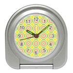 Cute Pretty Elegant Pattern Travel Alarm Clocks Front