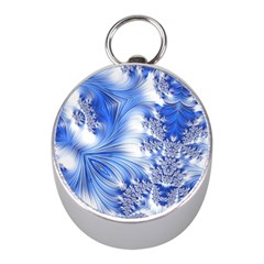 Special Fractal 17 Blue Mini Silver Compasses by ImpressiveMoments