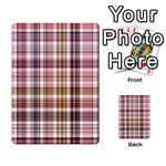 Plaid, Candy Multi-purpose Cards (Rectangle)  Front 31