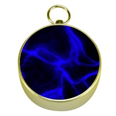 Cosmic Energy Blue Gold Compasses by ImpressiveMoments