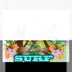 Surfing Rectangular Jigsaw Puzzl by FantasyWorld7