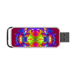Abstract 6 Portable Usb Flash (one Side) by icarusismartdesigns