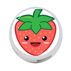 Kawaii Strawberry 4-port Usb Hub (one Side) by KawaiiKawaii