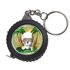 Funny Skull With Sunglasses And Palm Measuring Tapes by FantasyWorld7