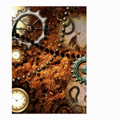 Steampunk In Noble Design Small Garden Flag (two Sides) by FantasyWorld7