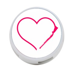 Customizable Shotgun Heart 4-port Usb Hub (two Sides)  by CraftyLittleNodes
