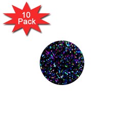 Glitter 1 1  Mini Magnet (10 Pack)  by MedusArt