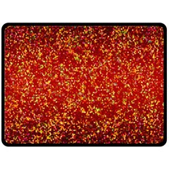 Glitter 3 Fleece Blanket (large)  by MedusArt