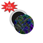 Colorful Abstract Stained Glass G301 1.75  Magnets (10 pack)  Front