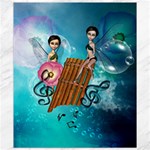 Music, Pan Flute With Fairy Canvas 8  x 10  8.15 x9.66  Canvas - 1
