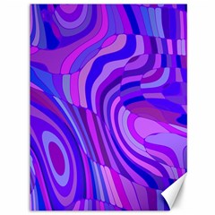 Retro Abstract Blue Pink Canvas 36  X 48   by ImpressiveMoments